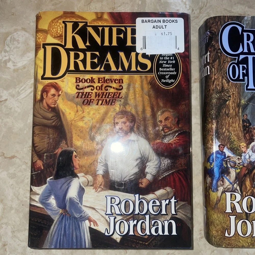 wheel of time‎ books hardcover lot, Books 10 & 11